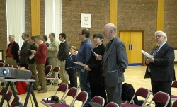Some of those in attendance at the Church of Ireland Forum Service at Holy Trinity Woodburn.